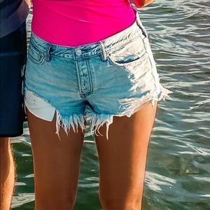 We the Free cut off shorts